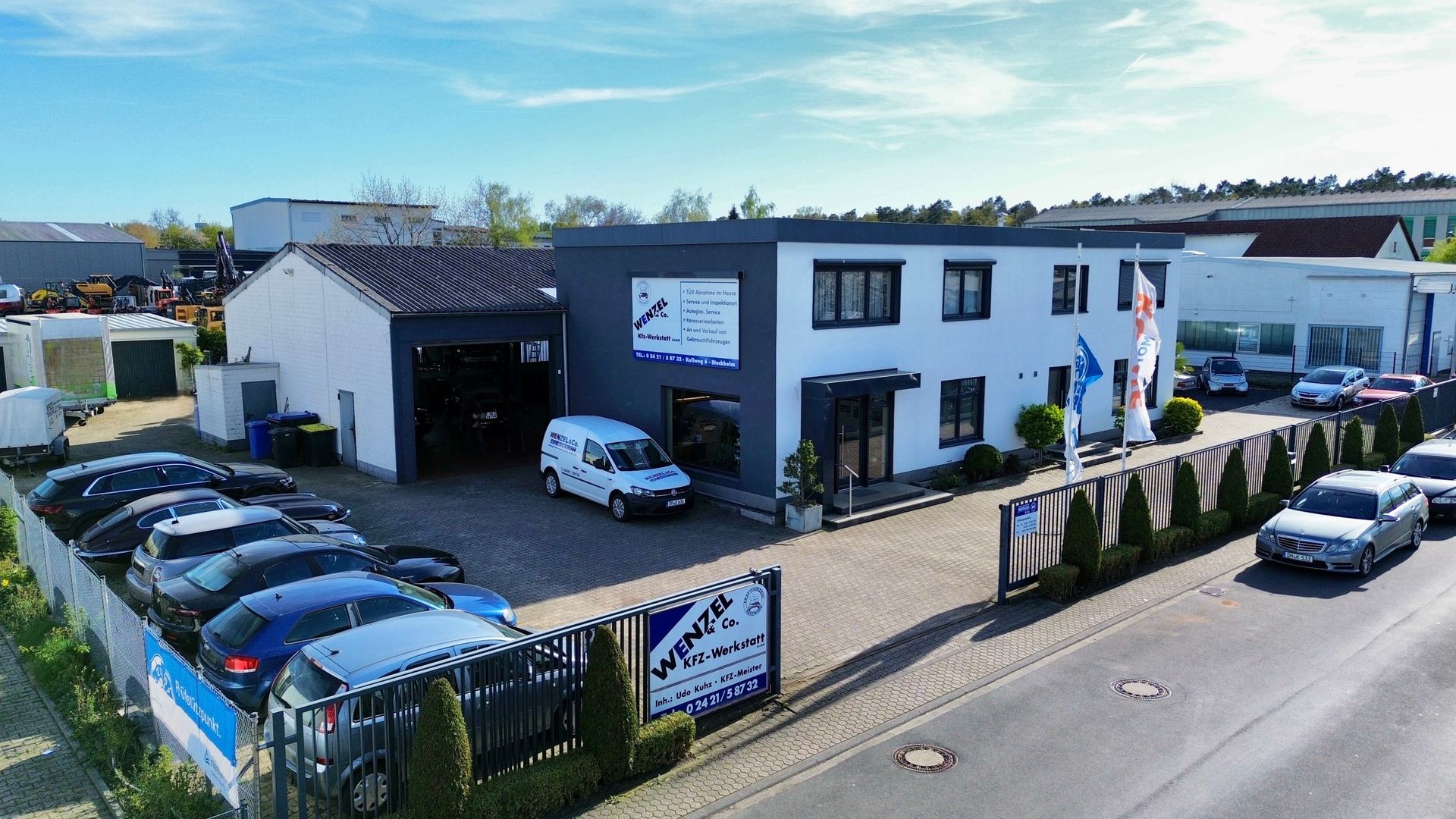 Werkstattgebäude Wenzel & Co heute